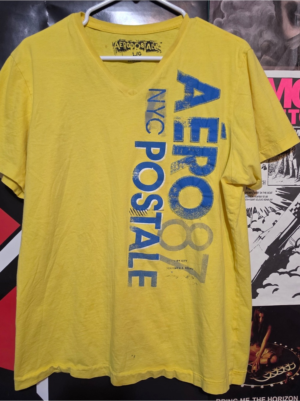 Y2k cyber skate style Aeropostale shirt